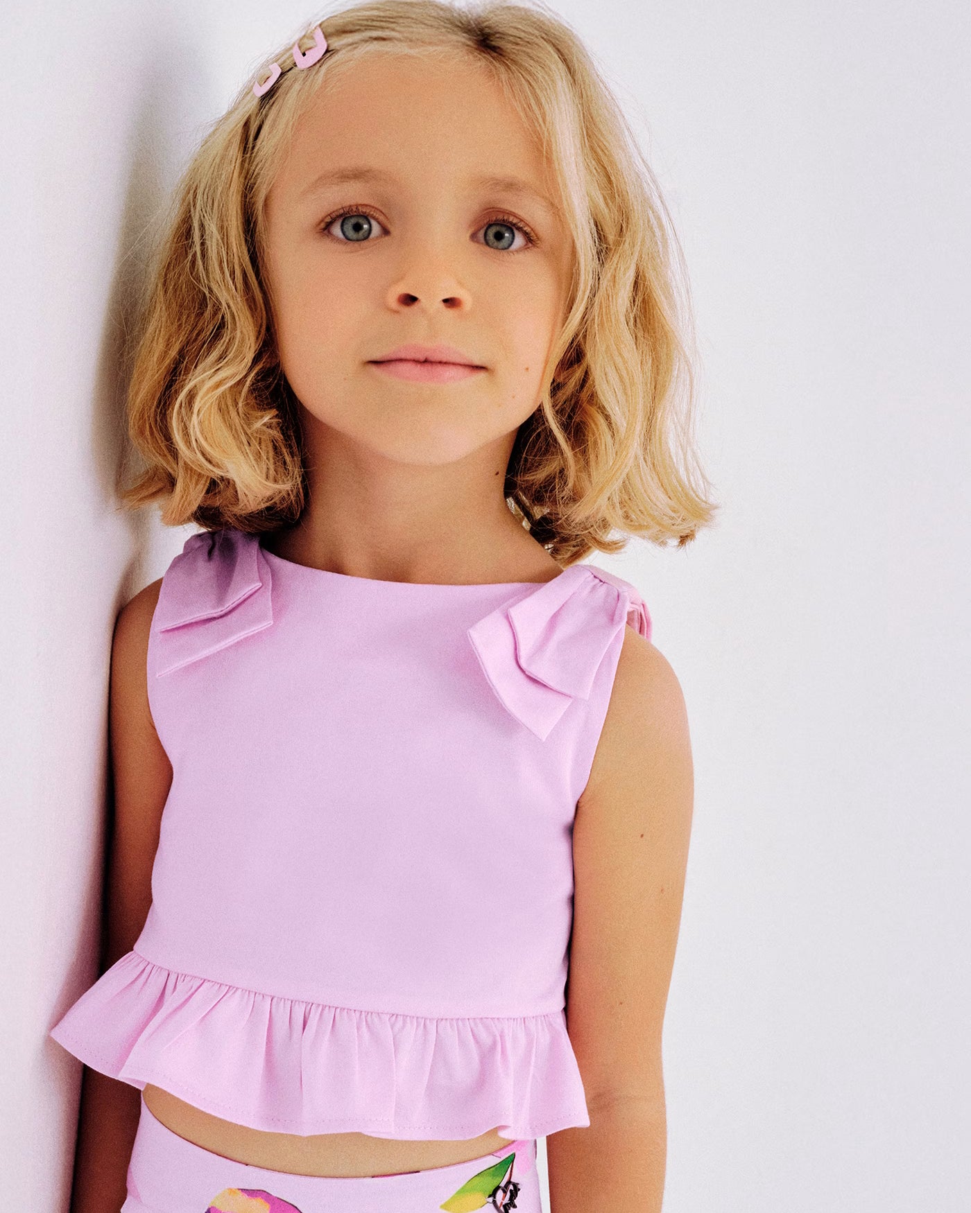 Top fiocco bambina Mayoral rosa orchidea Mayoral Orchidea