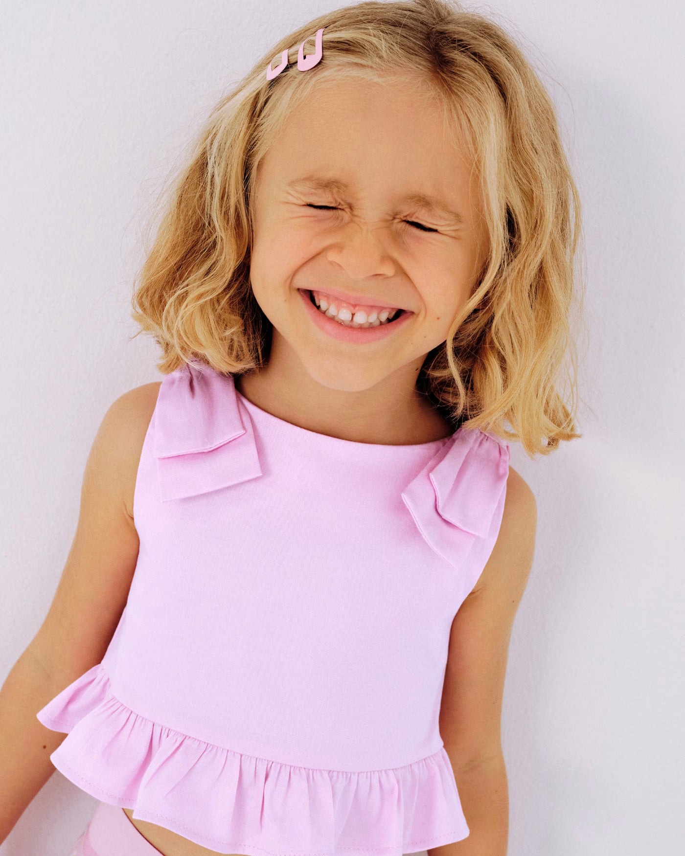 Top fiocco bambina Mayoral rosa orchidea Mayoral Orchidea