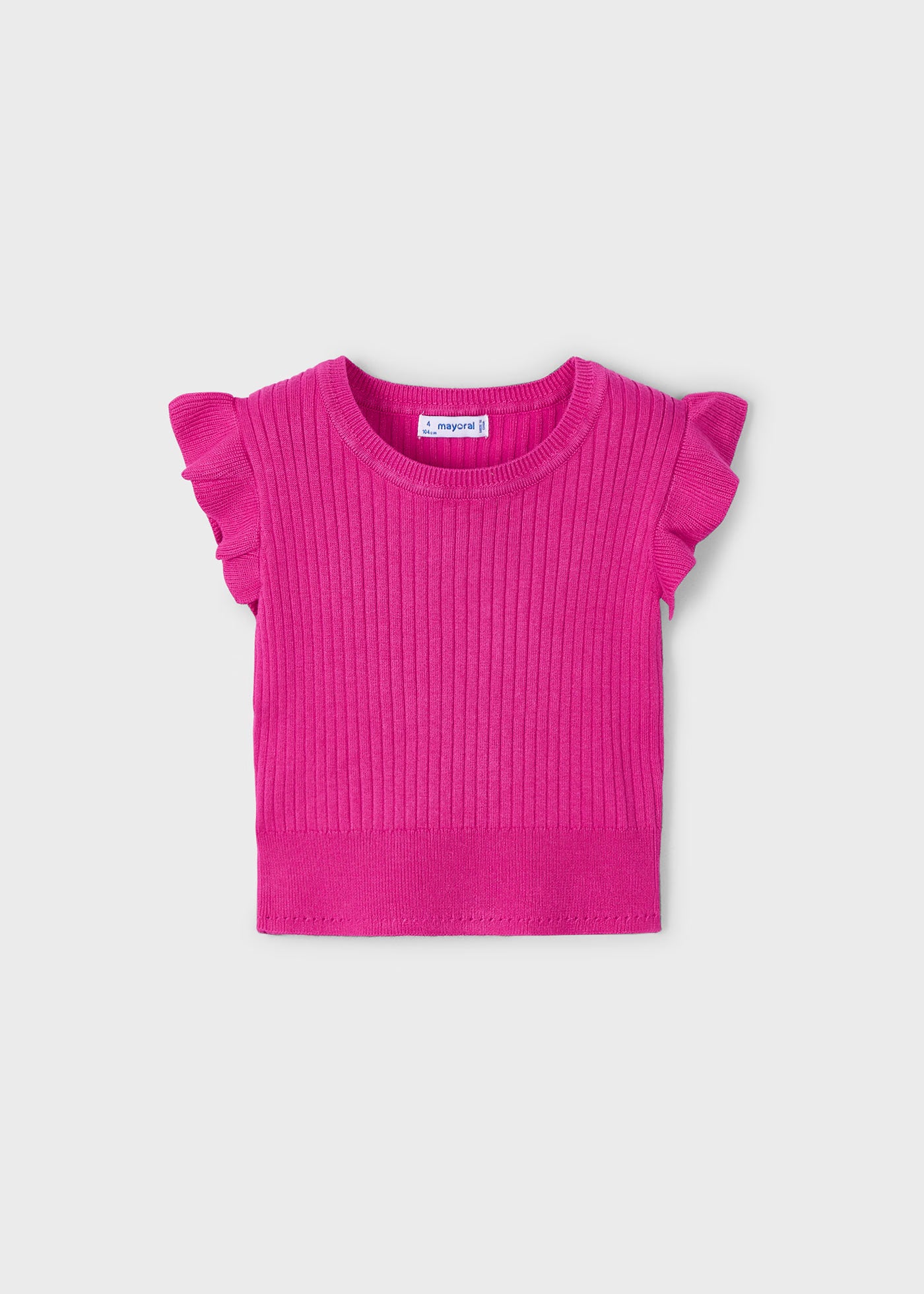 Top tricot costine bambina Mayoral magenta Mayoral Fucsia