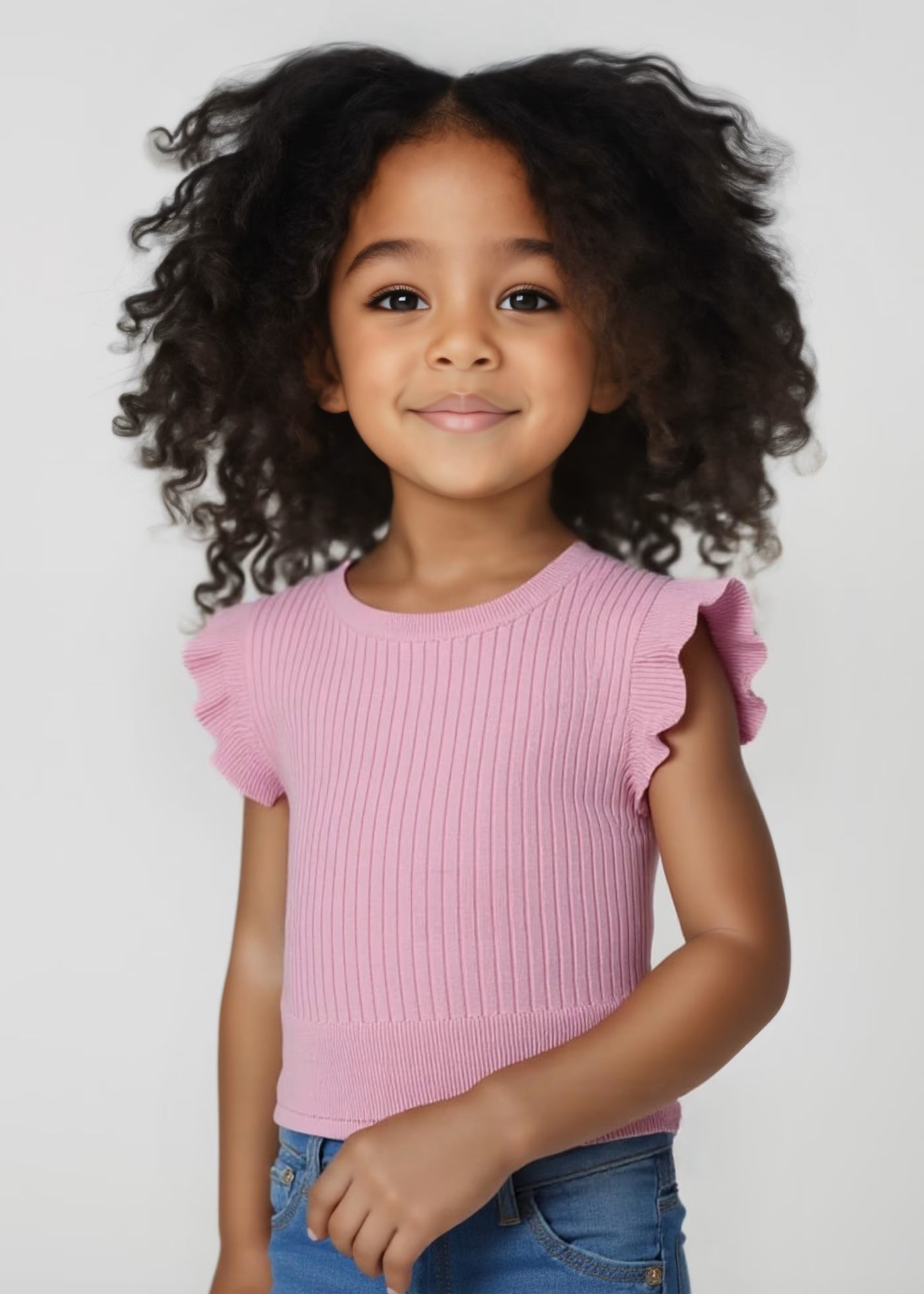 Top tricot costine bambina Mayoral rosa malva Mayoral Rosa