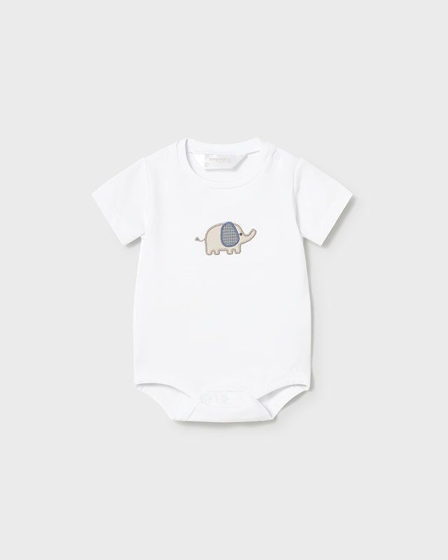 Tuta 3 pezzi con felpa zip e body neonato elefanti Mayoral 0-1 Mesi 55cm