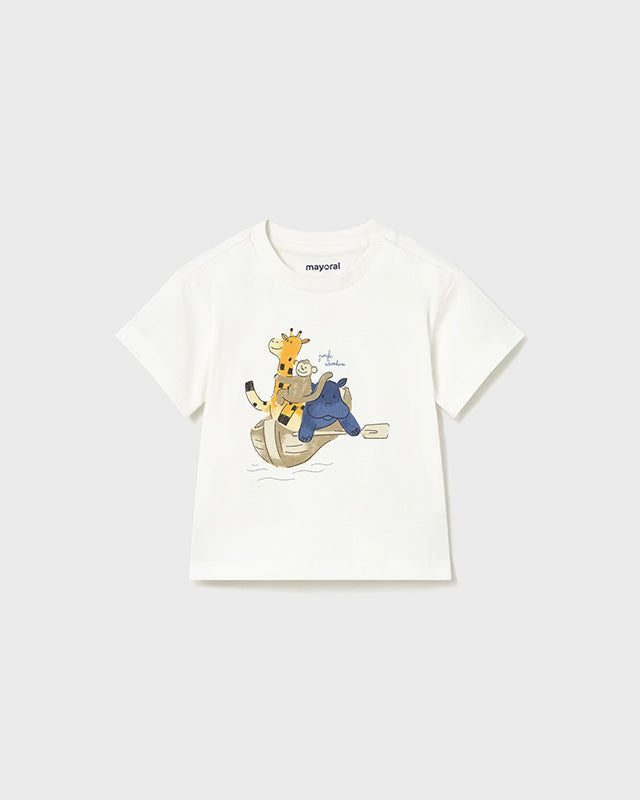 Tuta interattiva neonato Mayoral gialla e blu Mayoral 6 Mesi 68cm