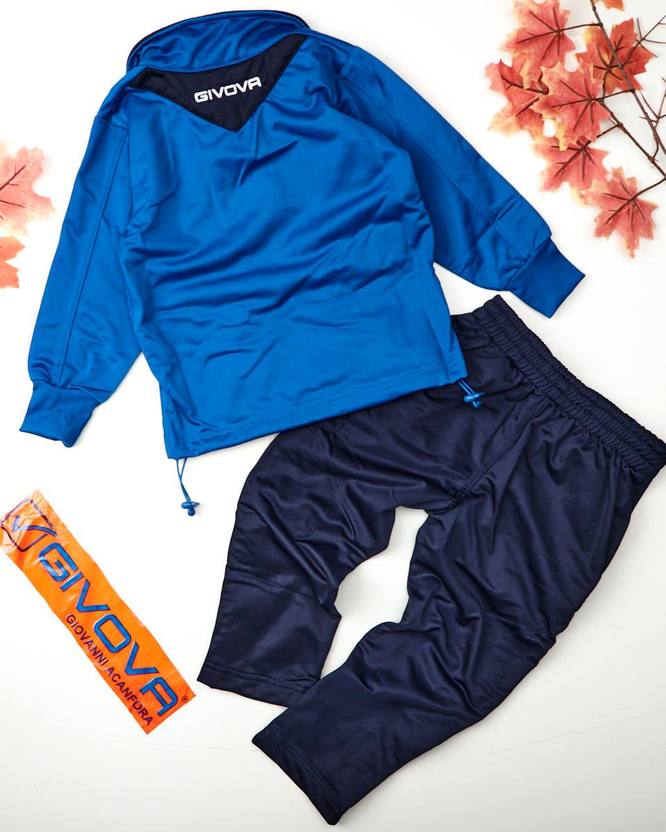 Tuta bambino Givova Modello "VELA" Blu - ErreGiModaBimbo