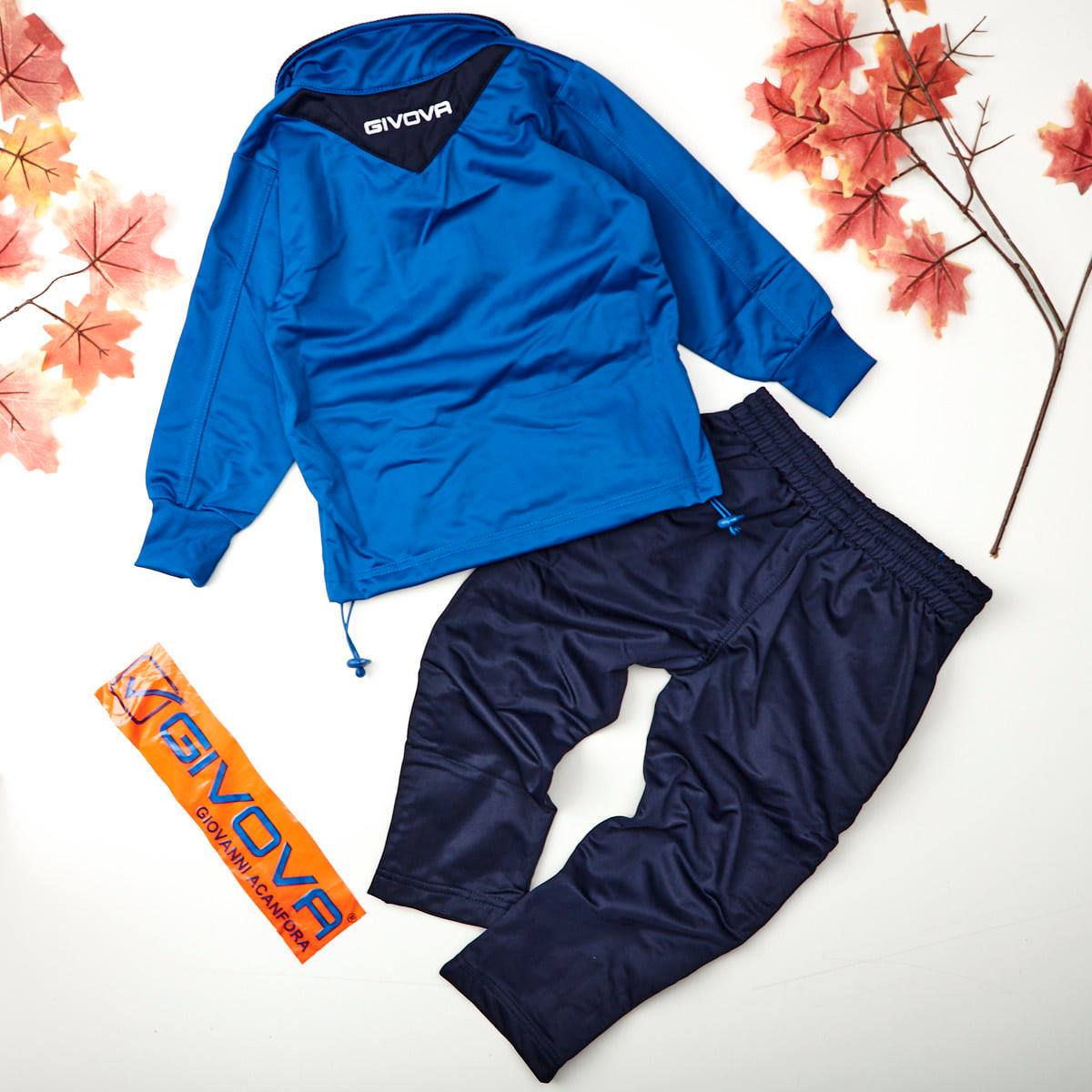 Tuta bambino Givova Modello "VELA" Blu - ErreGiModaBimbo