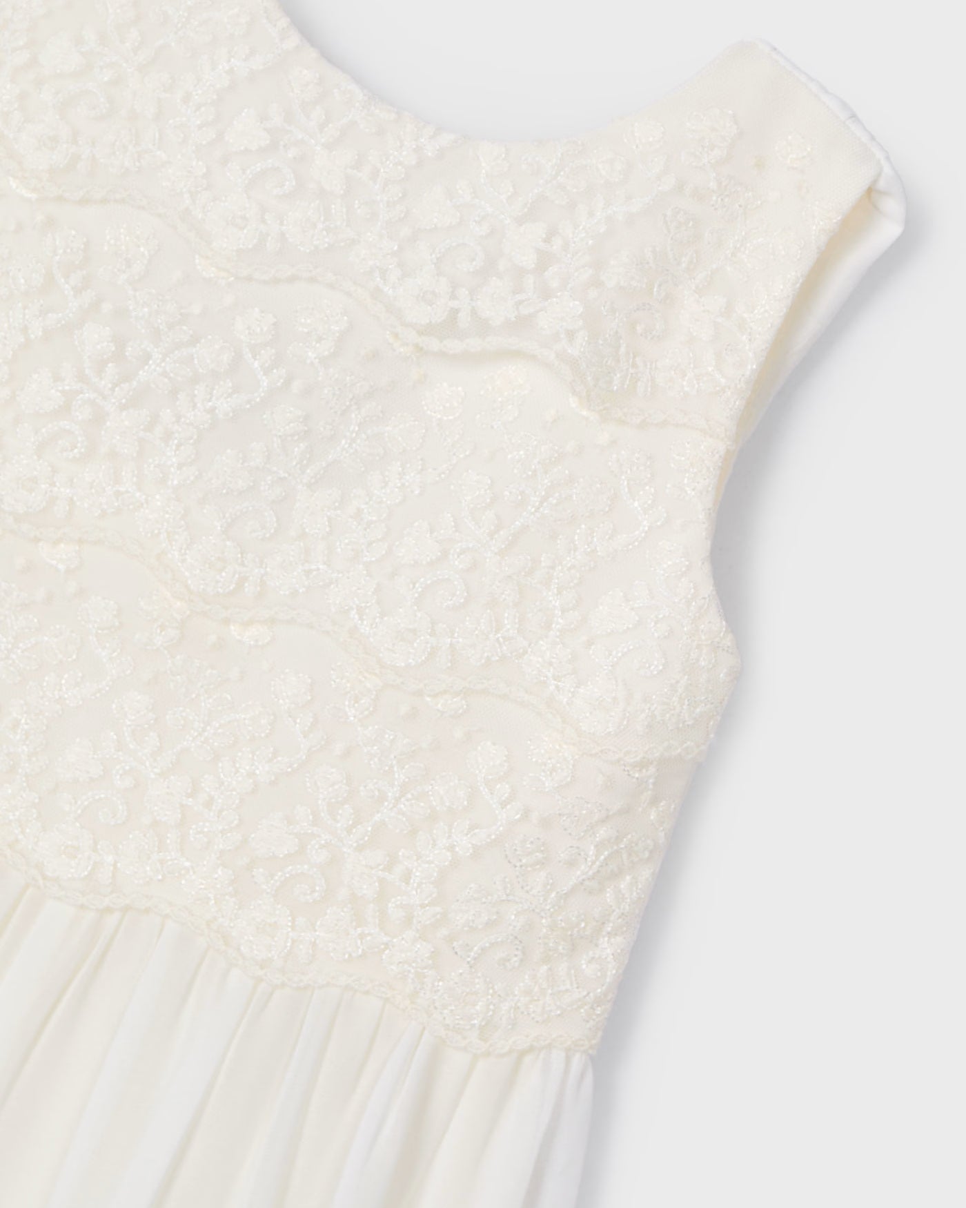 Tuta cerimonia bambina Mayoral panna floreale Mayoral Panna