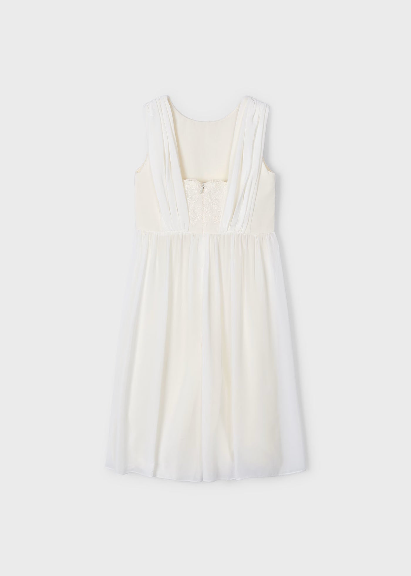 Tuta cerimonia bambina Mayoral panna floreale Mayoral Panna