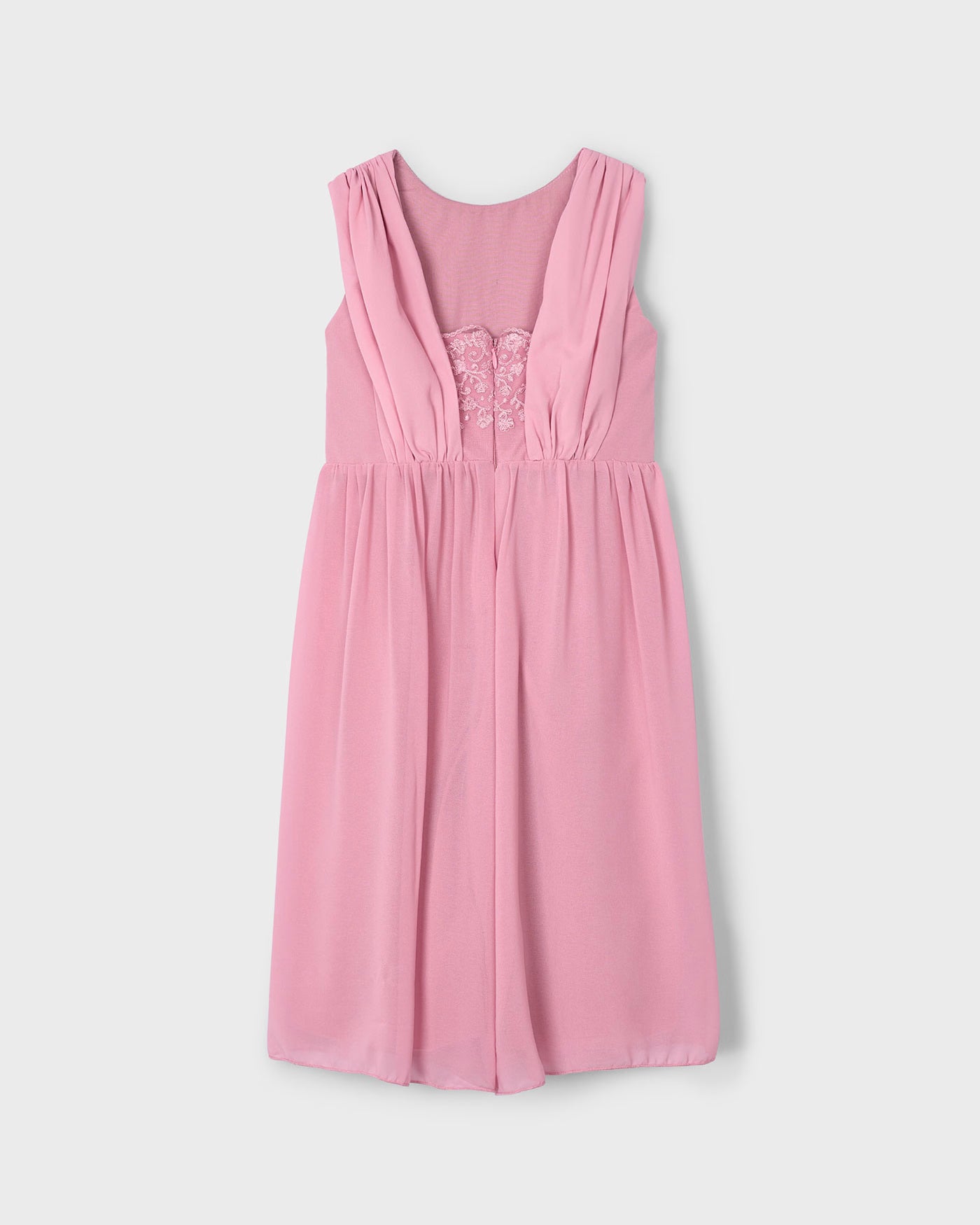 Tuta cerimonia bambina Mayoral rosato floreale Mayoral Rosato