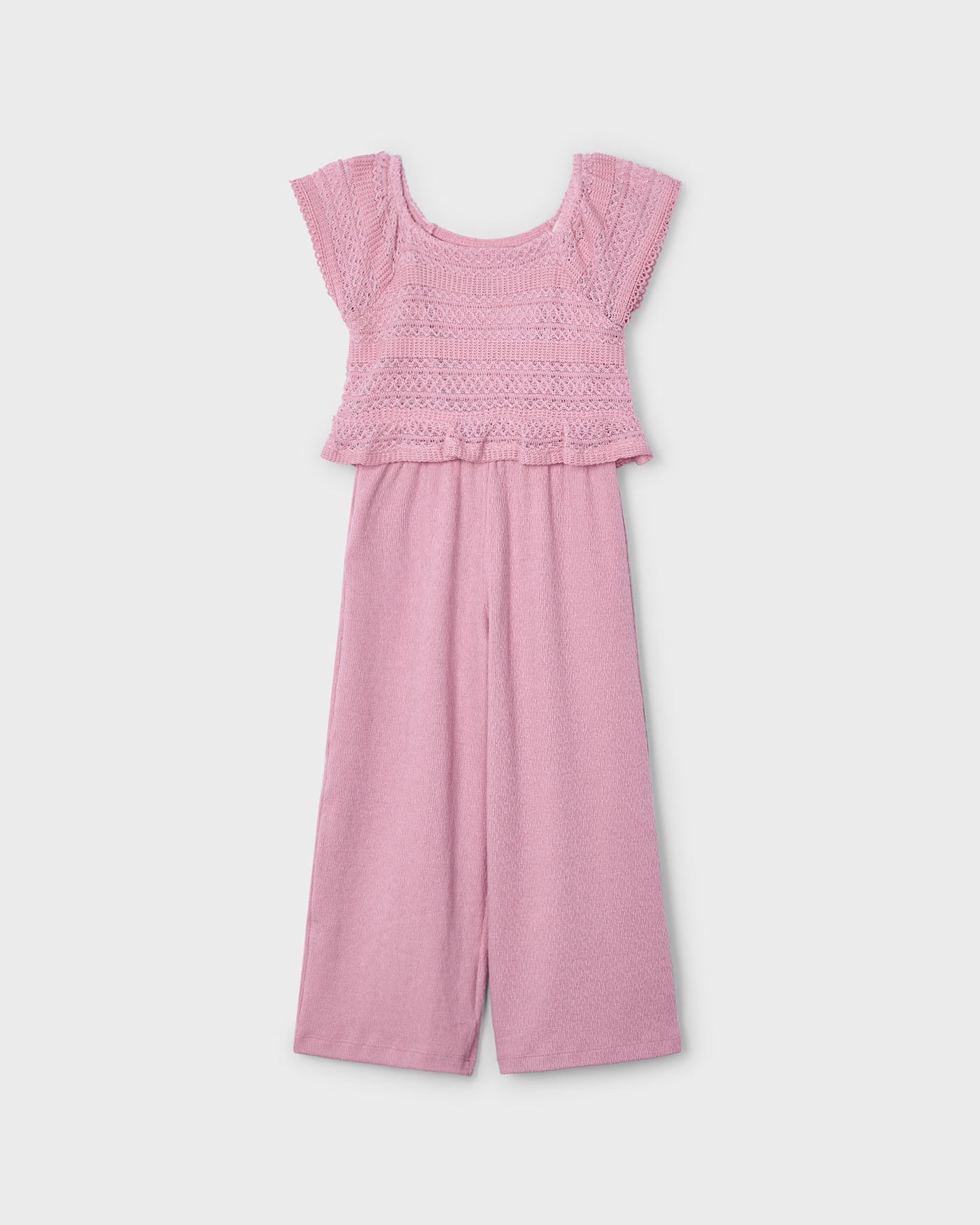 Tuta combinata design croquet bambina Mayoral rosato Mayoral 2 Anni 92cm