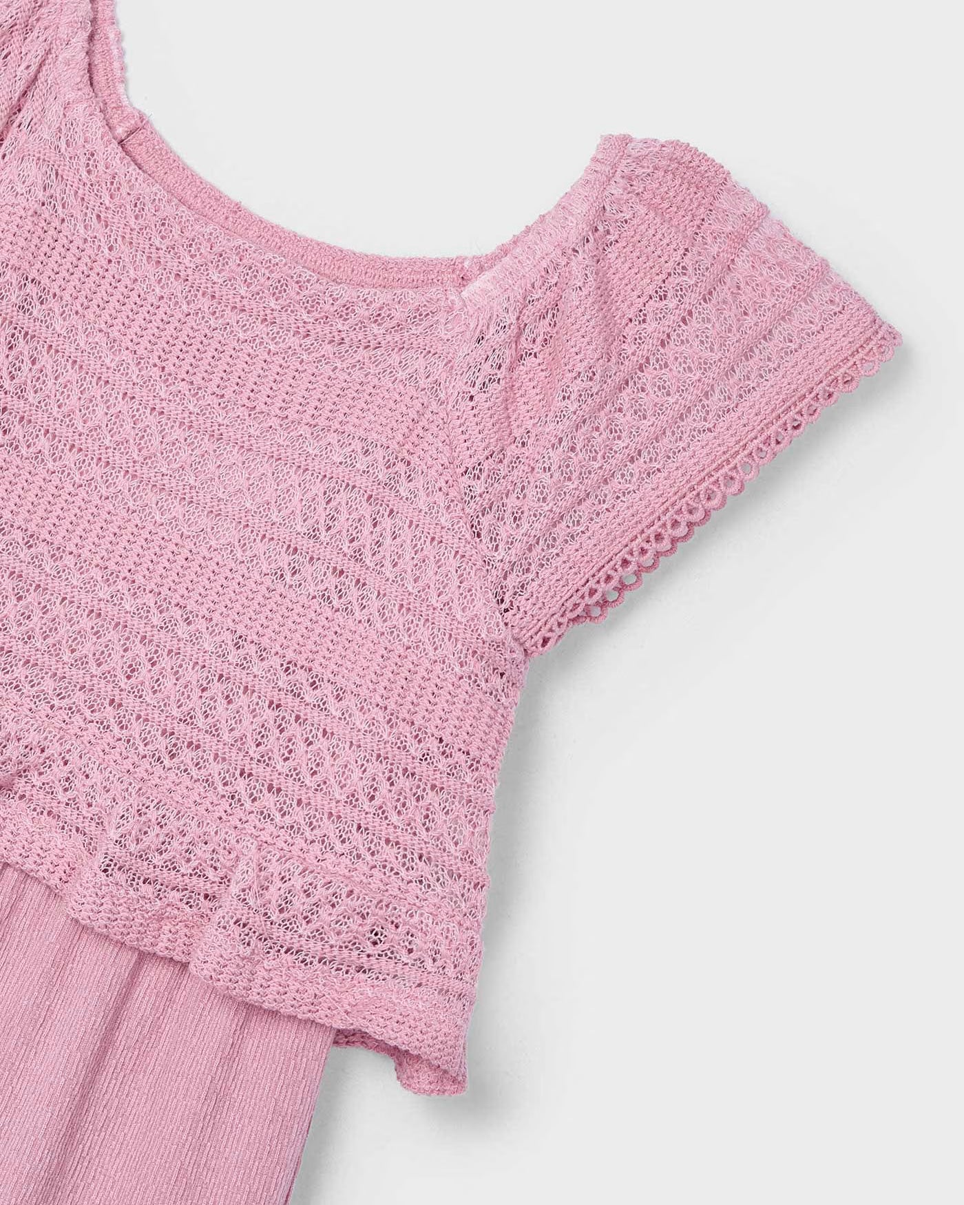 Tuta combinata design croquet bambina Mayoral rosato Mayoral 2 Anni 92cm