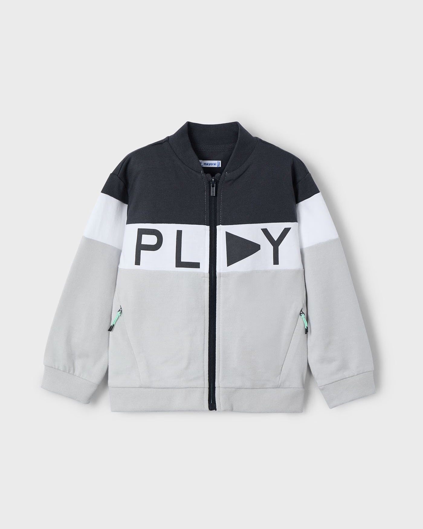 Tuta con due pantaloni bambino Mayoral grigio PLAY Mayoral Grigio