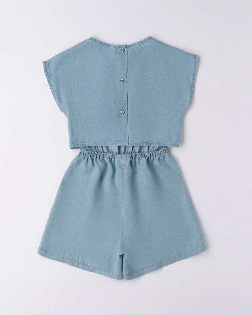 Tuta fluida lyocell ragazza iDO blu jeans iDO Blu