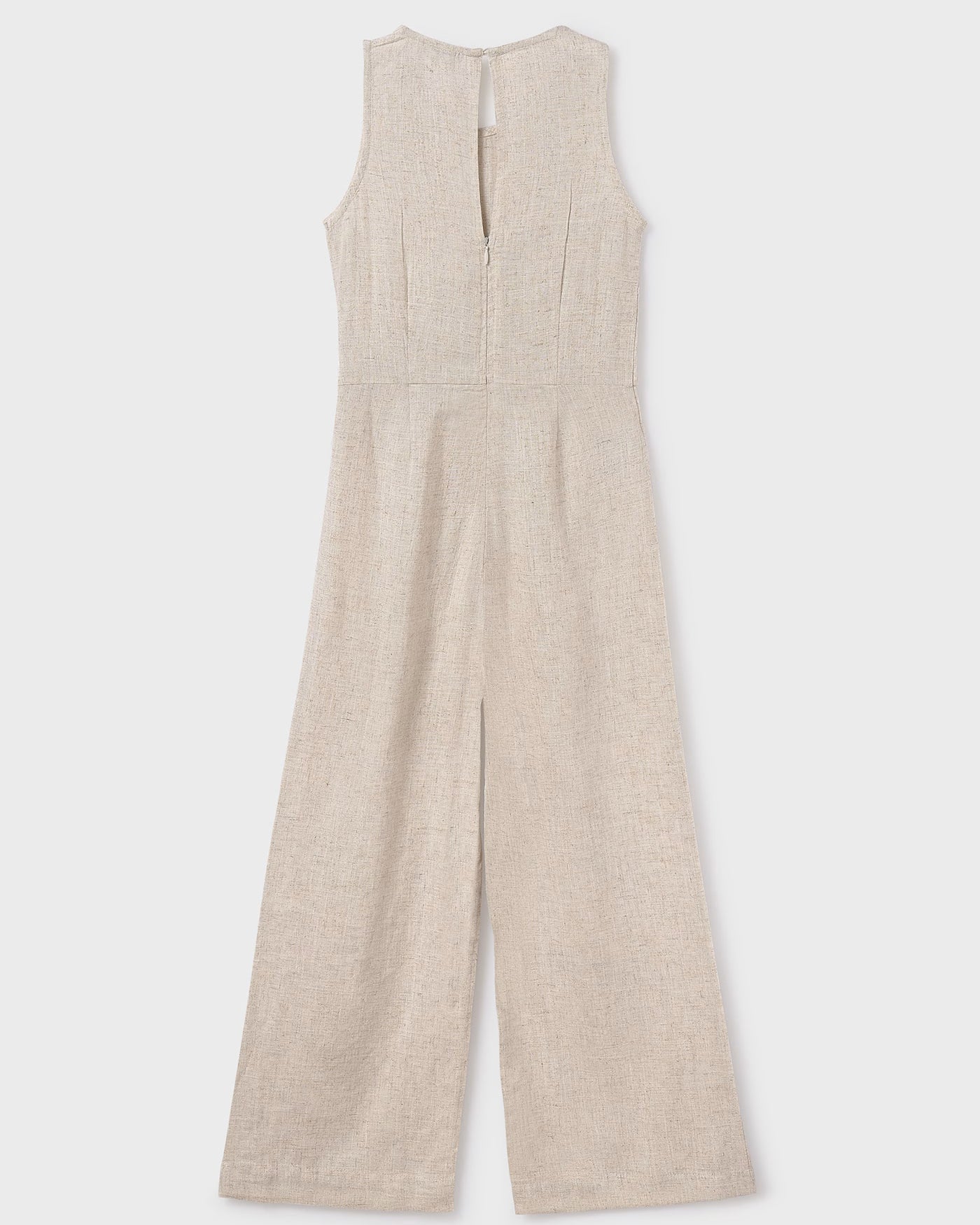 Tuta fresca misto lino-viscosa ragazza Mayoral beige sabbia Mayoral 8 Anni 128cm