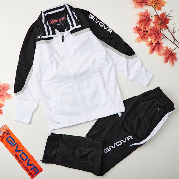 Tuta Givova bambino ragazzo modello "EUROPA" Bianco - ErreGiModaBimbo