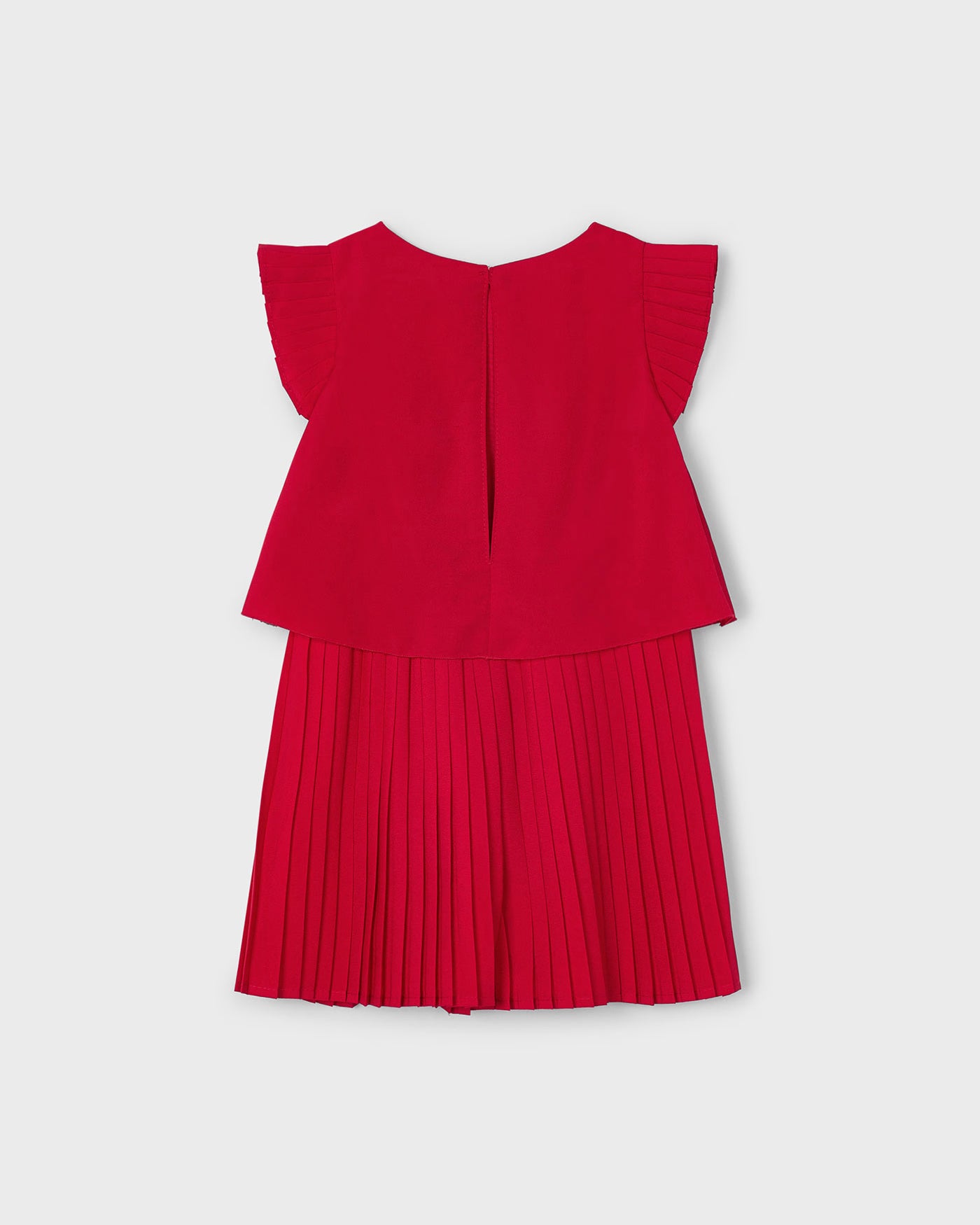 Tuta plissettata bambina Mayoral rosso Mayoral 2 Anni 92cm