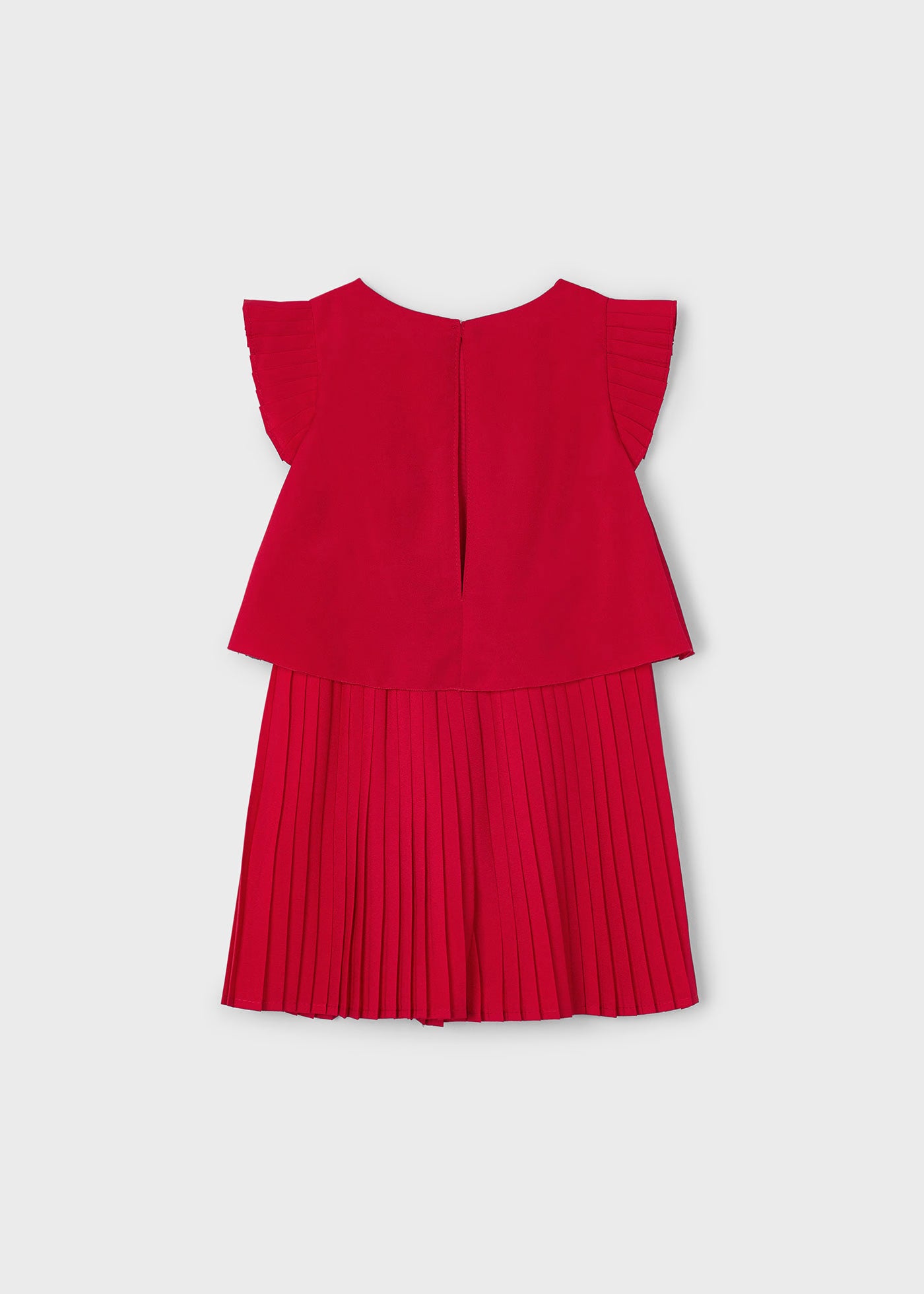 Tuta plissettata bambina Mayoral rosso Mayoral 2 Anni 92cm