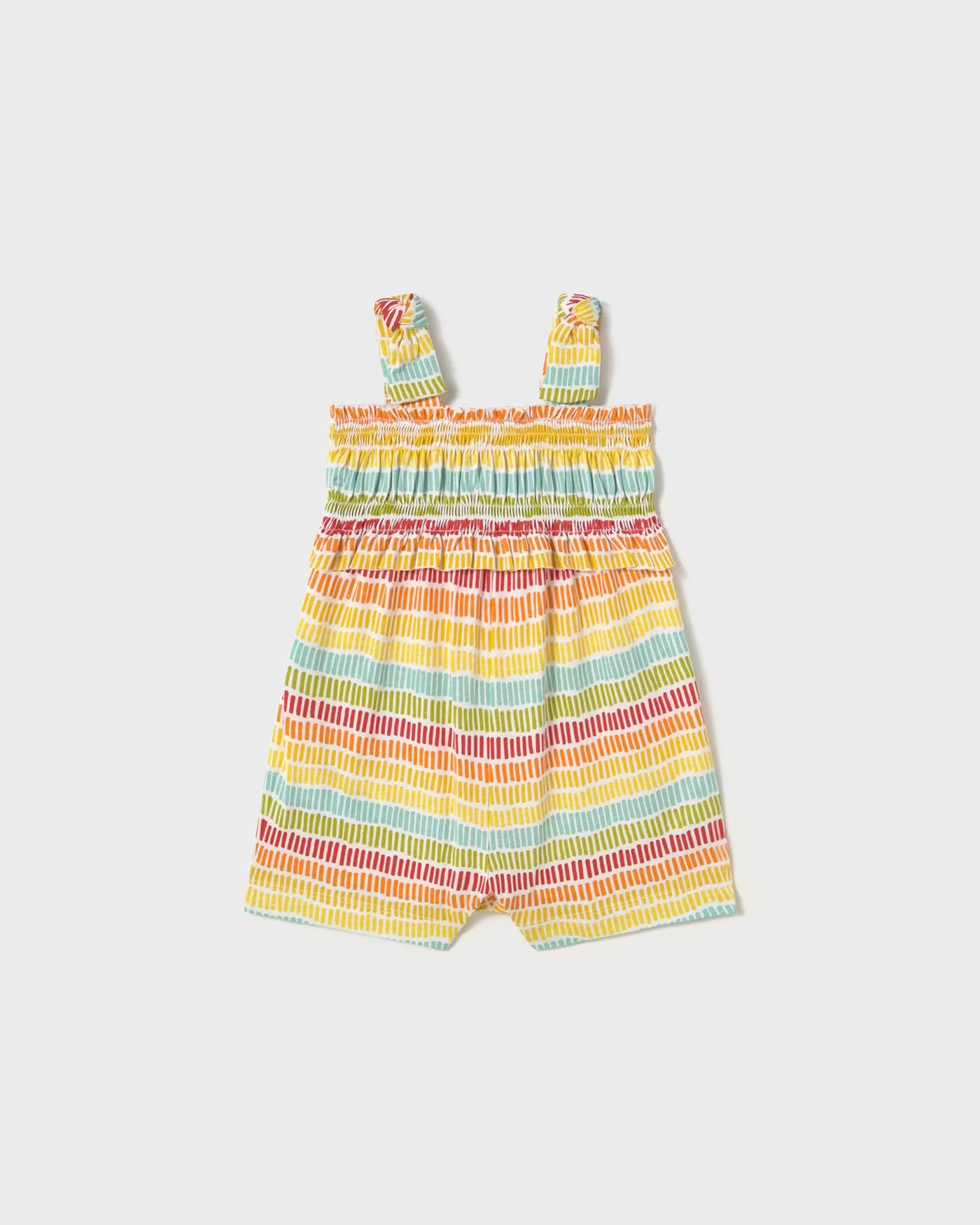 Tuta stampata neonata mayoral fantasia multicolor giallo Mayoral 6 Mesi 68cm