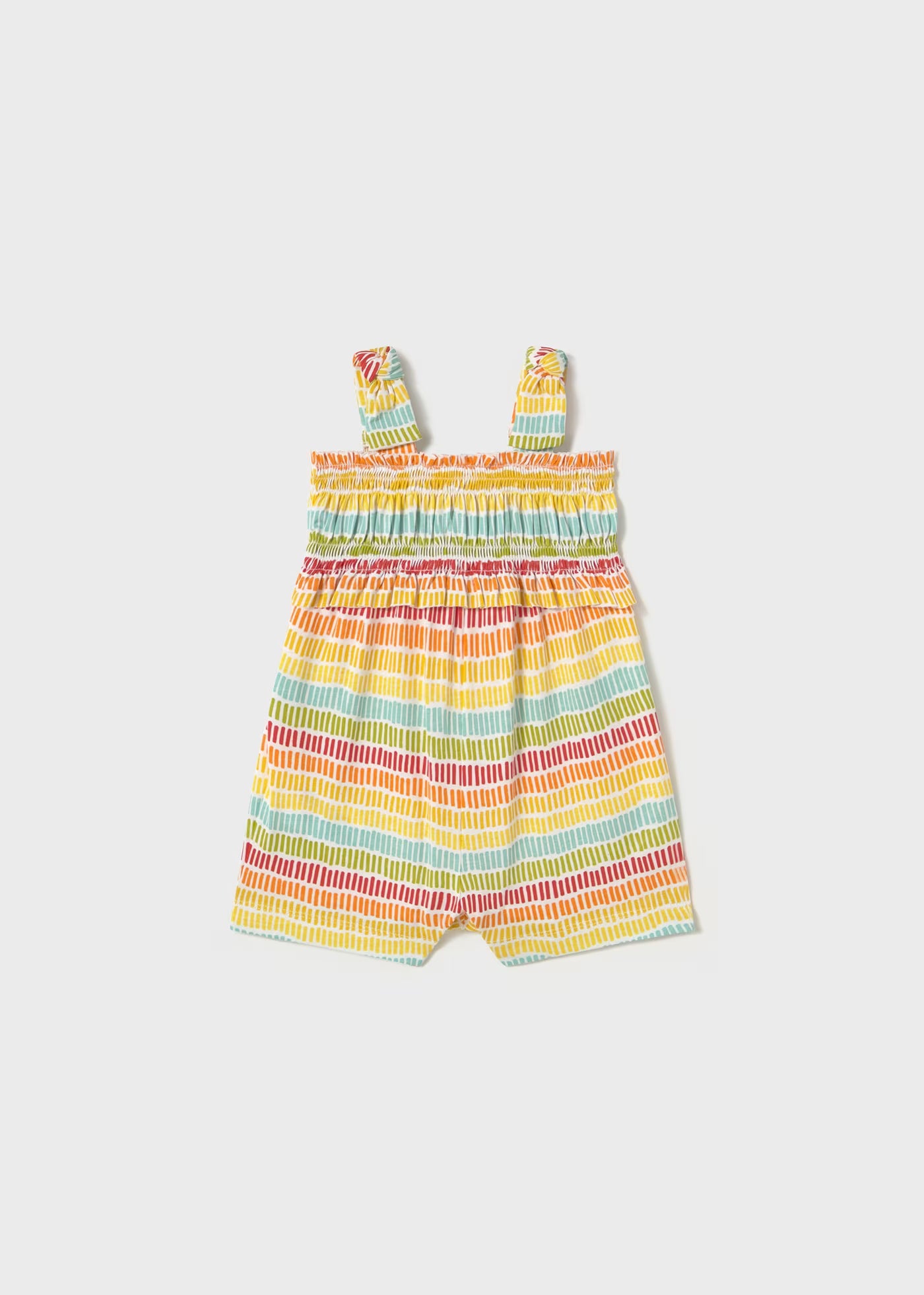Tuta stampata neonata mayoral fantasia multicolor giallo Mayoral 6 Mesi 68cm