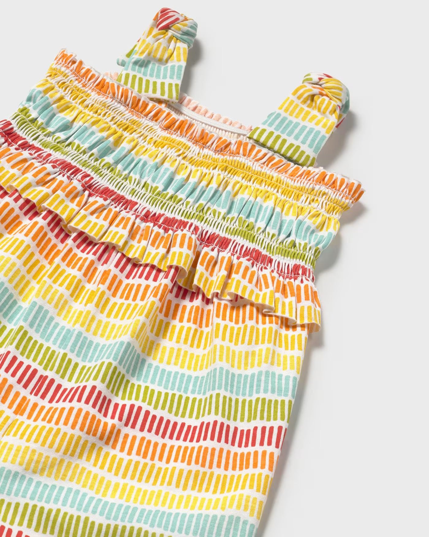 Tuta stampata neonata mayoral fantasia multicolor giallo Mayoral 6 Mesi 68cm