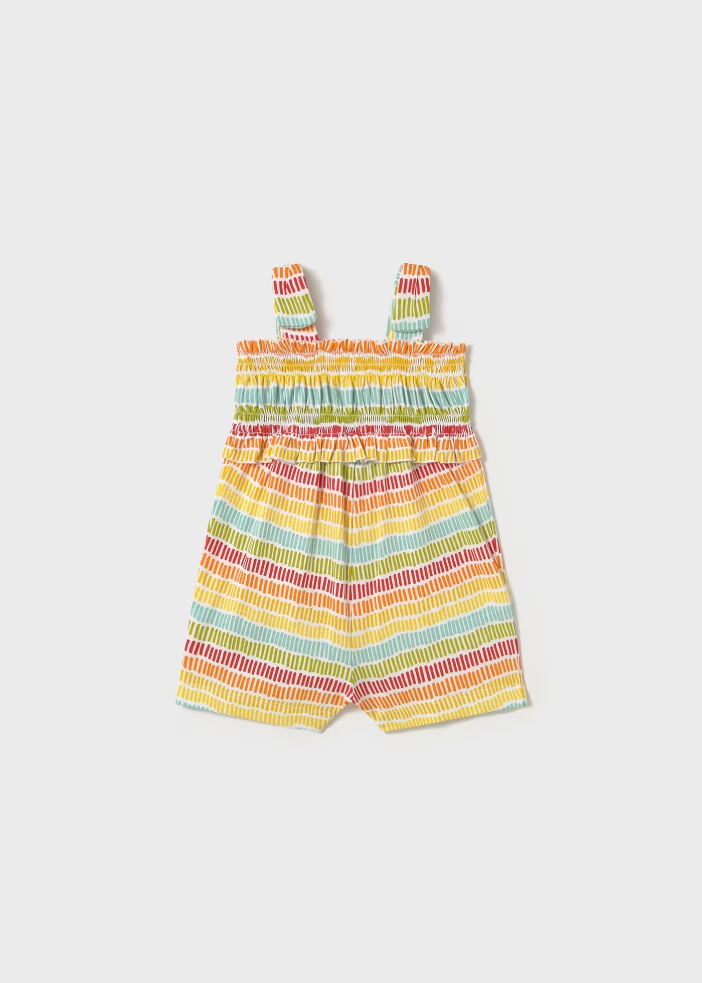 Tuta stampata neonata mayoral fantasia multicolor giallo Mayoral 6 Mesi 68cm