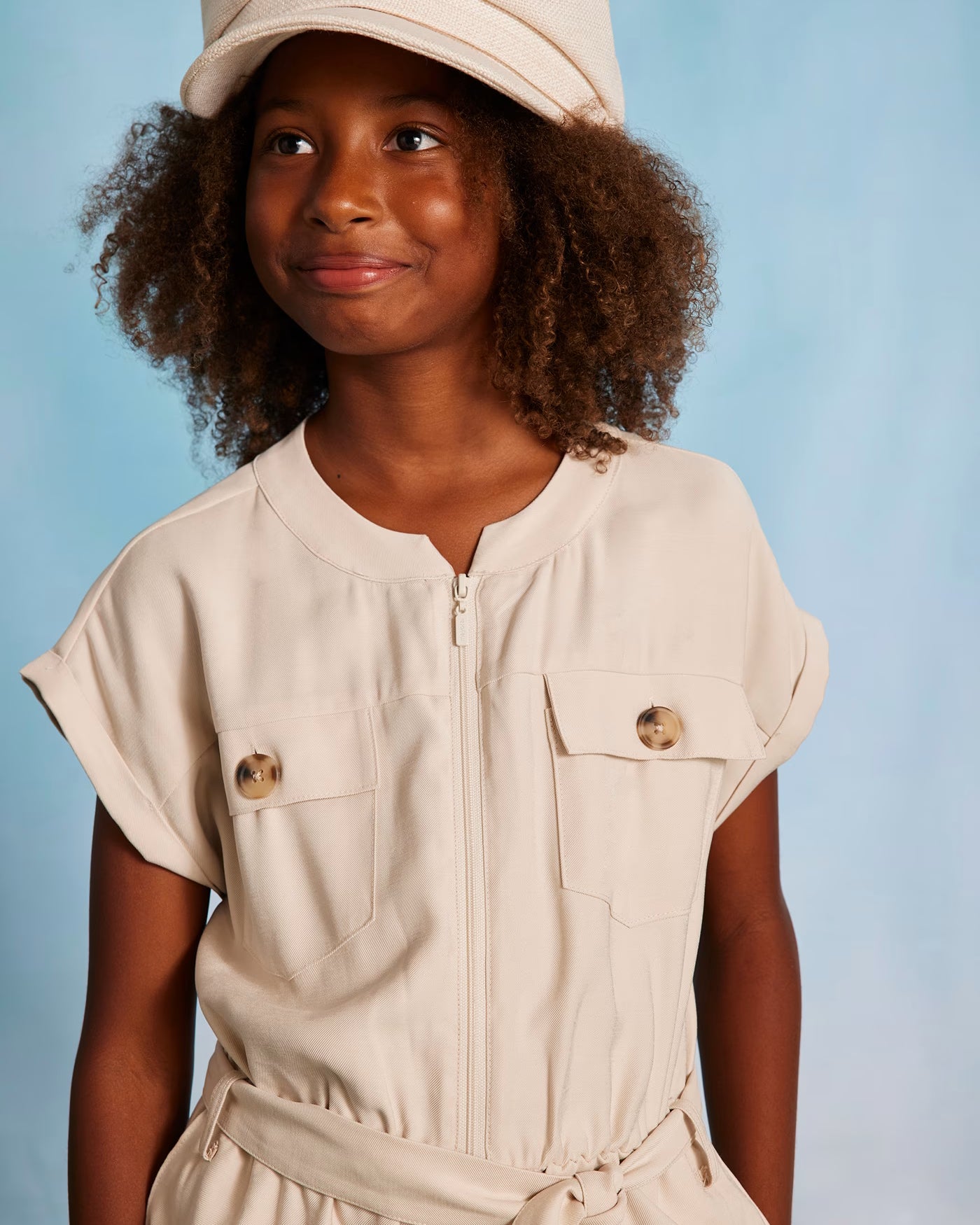 Tuta tasche ragazza Mayoral beige sabbia Mayoral 8 Anni 128cm