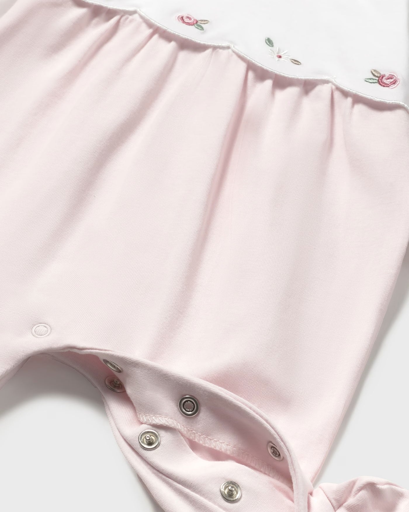 Tutina fresco cotone neonata Mayoral Newborn rosa baby Mayoral Rosa