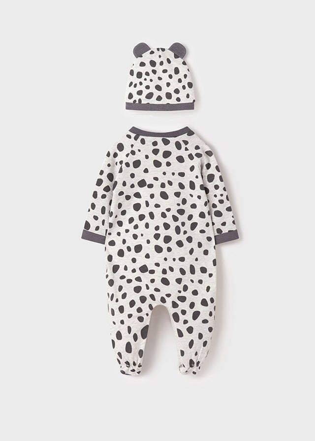 Tutina lunga con cappellino neonato Mayoral Newborn tigro - ErreGiModaBimbo