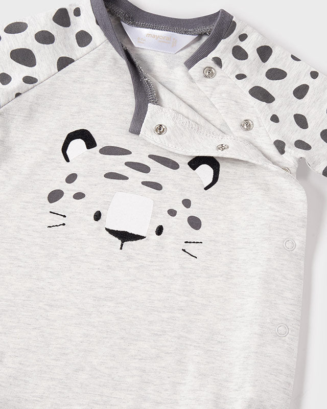 Tutina lunga con cappellino neonato Mayoral Newborn tigro - ErreGiModaBimbo