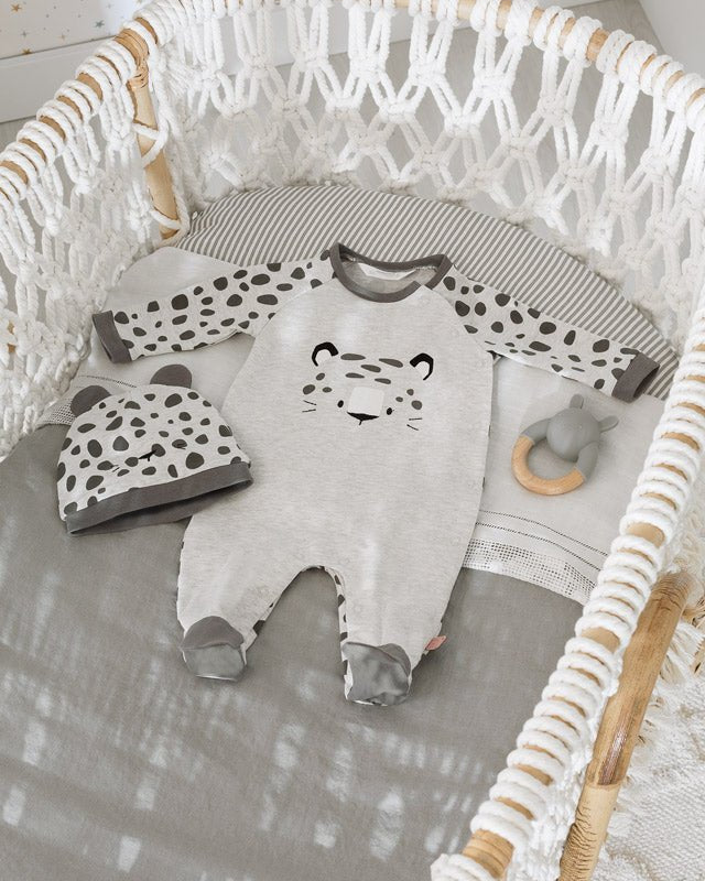 Tutina lunga con cappellino neonato Mayoral Newborn tigro - ErreGiModaBimbo