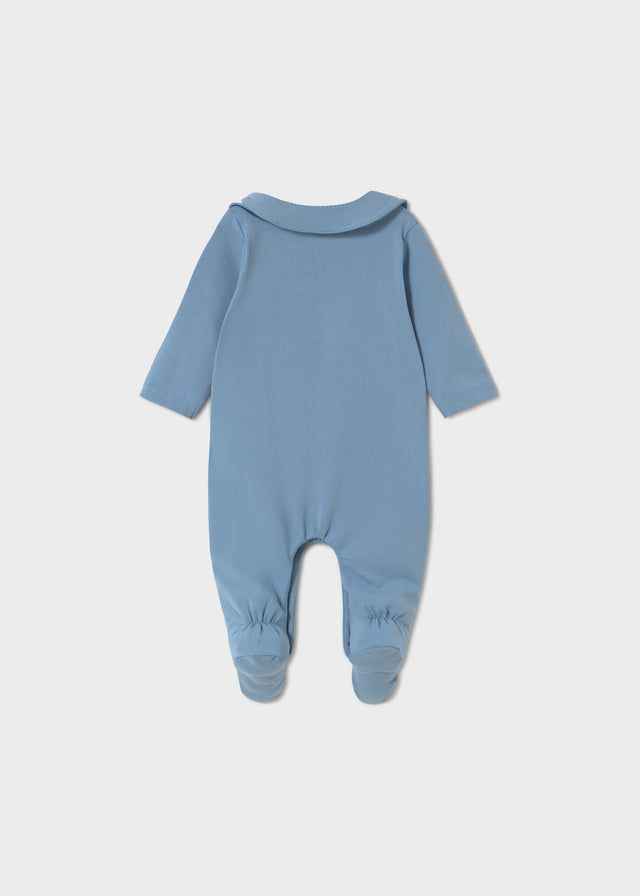 Tutina lunga e bavaglino neonato Mayoral Newborn elefante carta da zucchero Mayoral 0-1 Mesi 55cm