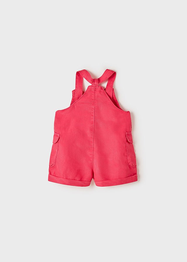 Tutina salopete magenta neonata Mayoral Lyocell Tencel™ - ErreGiModaBimbo