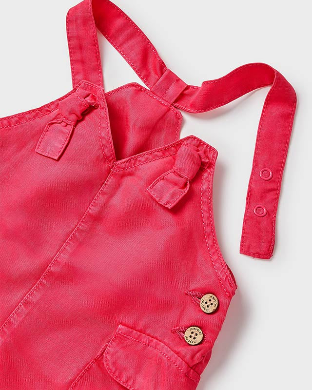 Tutina salopete magenta neonata Mayoral Lyocell Tencel™ - ErreGiModaBimbo