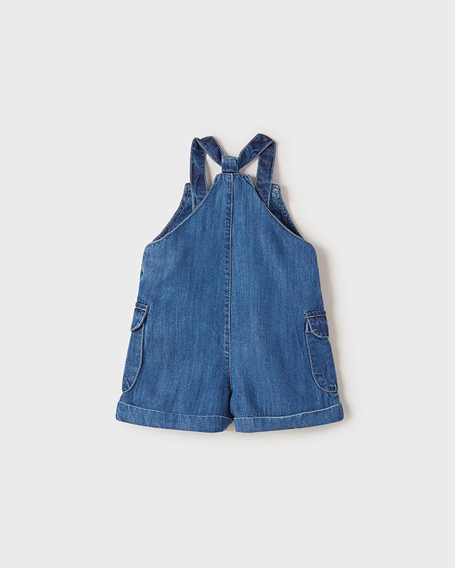 Tutina salopette jeans neonata Mayoral Lyocell Tencel™ - ErreGiModaBimbo