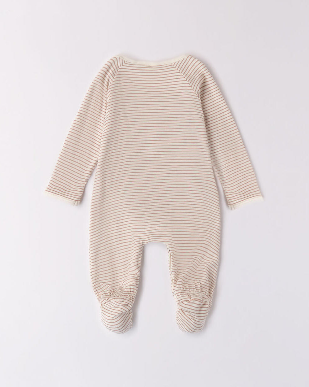 Tutina unisex neonati iDO beige stampa rilievo New Family iDO Beige