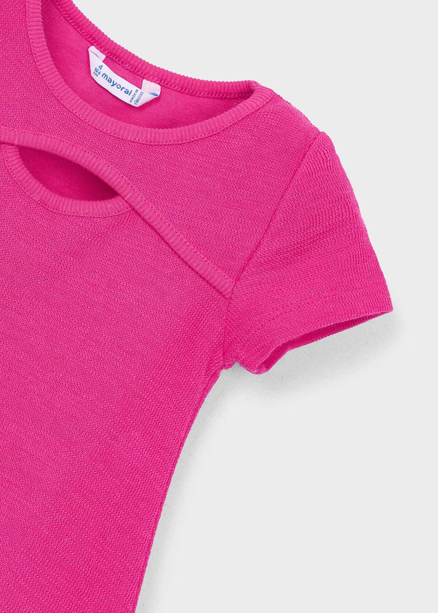 Vestito apertura bambina Mayoral magenta Mayoral Fucsia