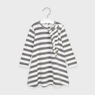 Vestito bambina Mayoral fantasia righe e volant - ErreGiModaBimbo