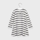 Vestito bambina Mayoral fantasia righe e volant - ErreGiModaBimbo