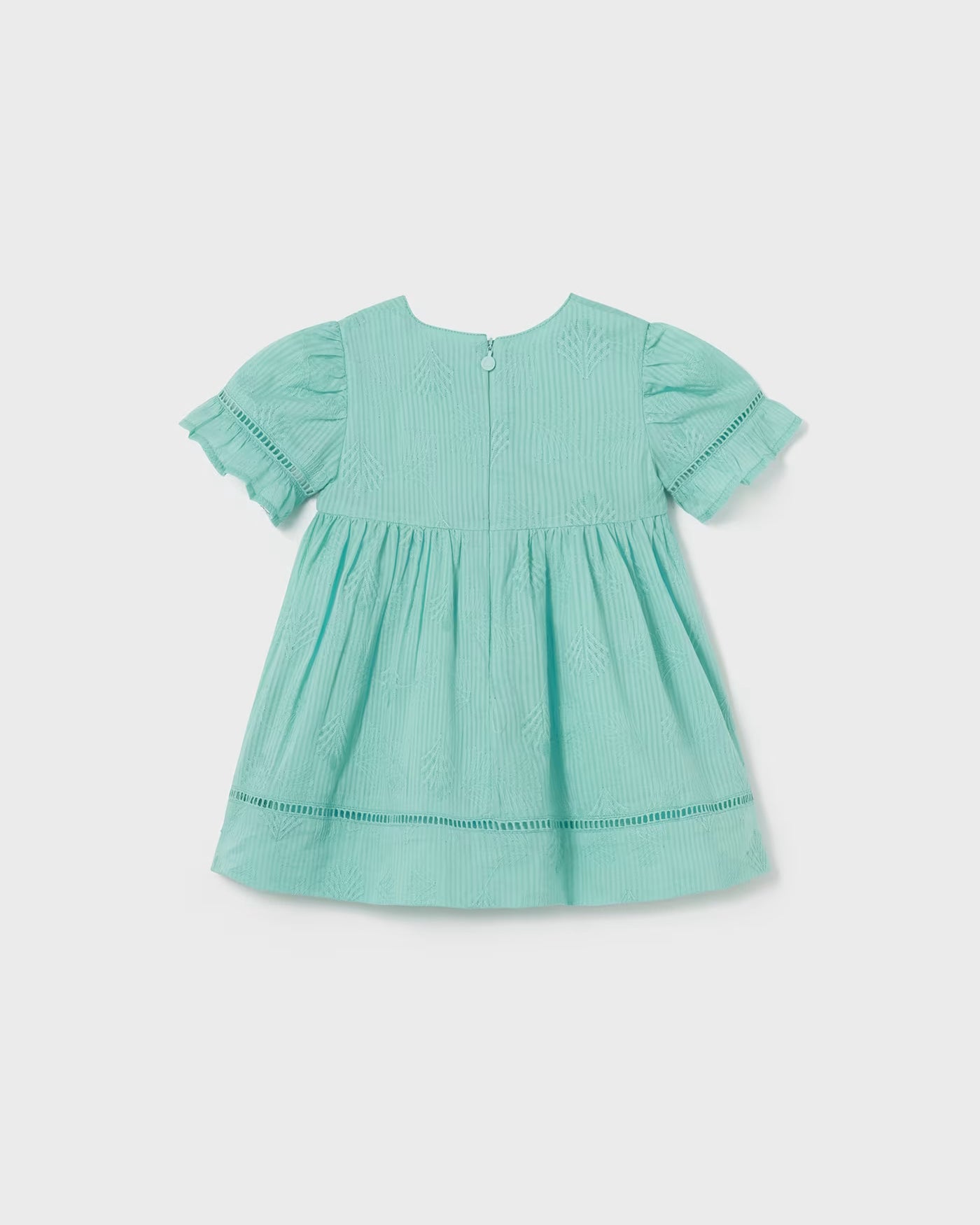 Vestito fresco cotone neonato Mayoral ricamato agata Mayoral Agata