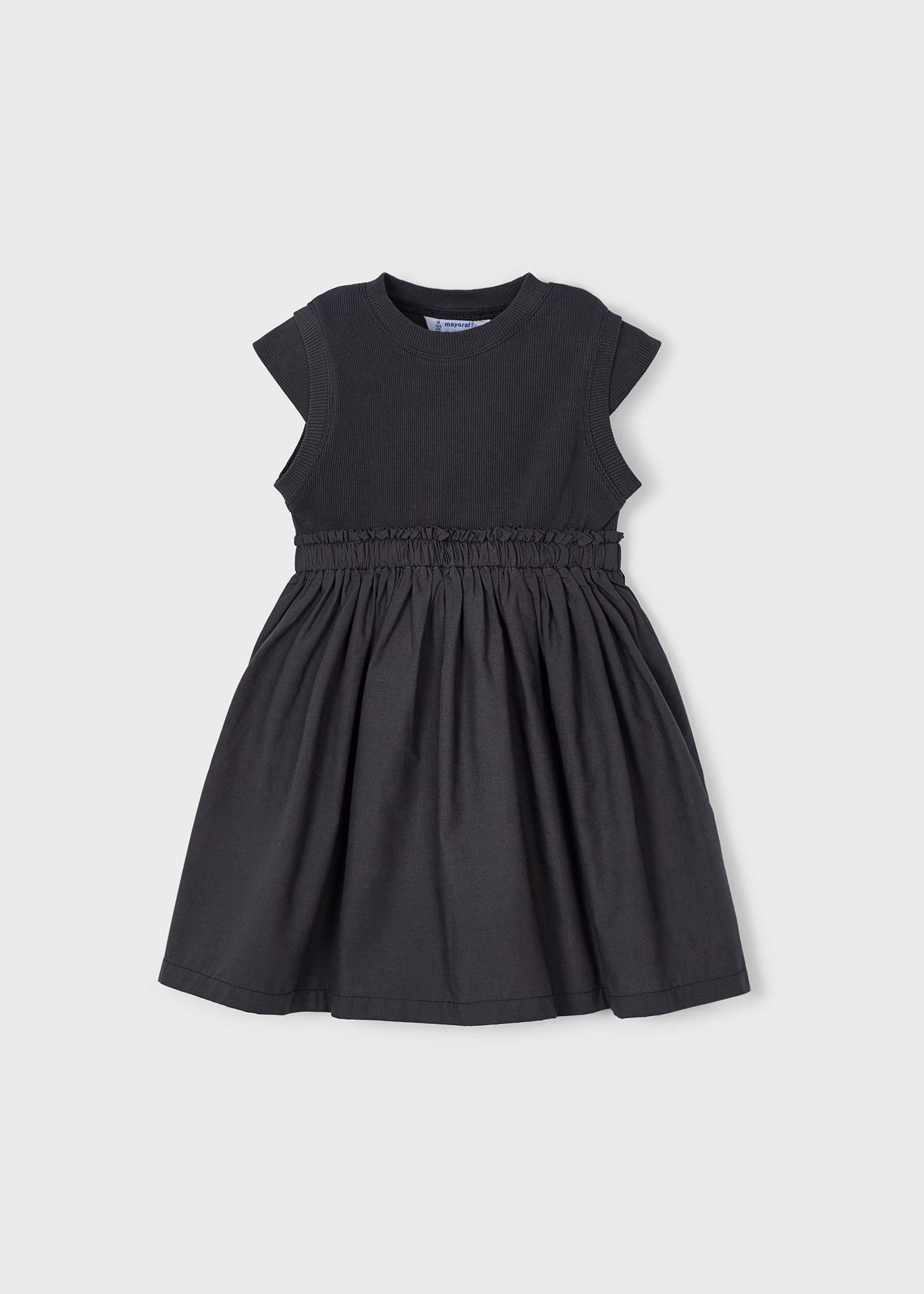 Vestito combinato a costine bambina Mayoral atrancite Mayoral 2 Anni 92cm