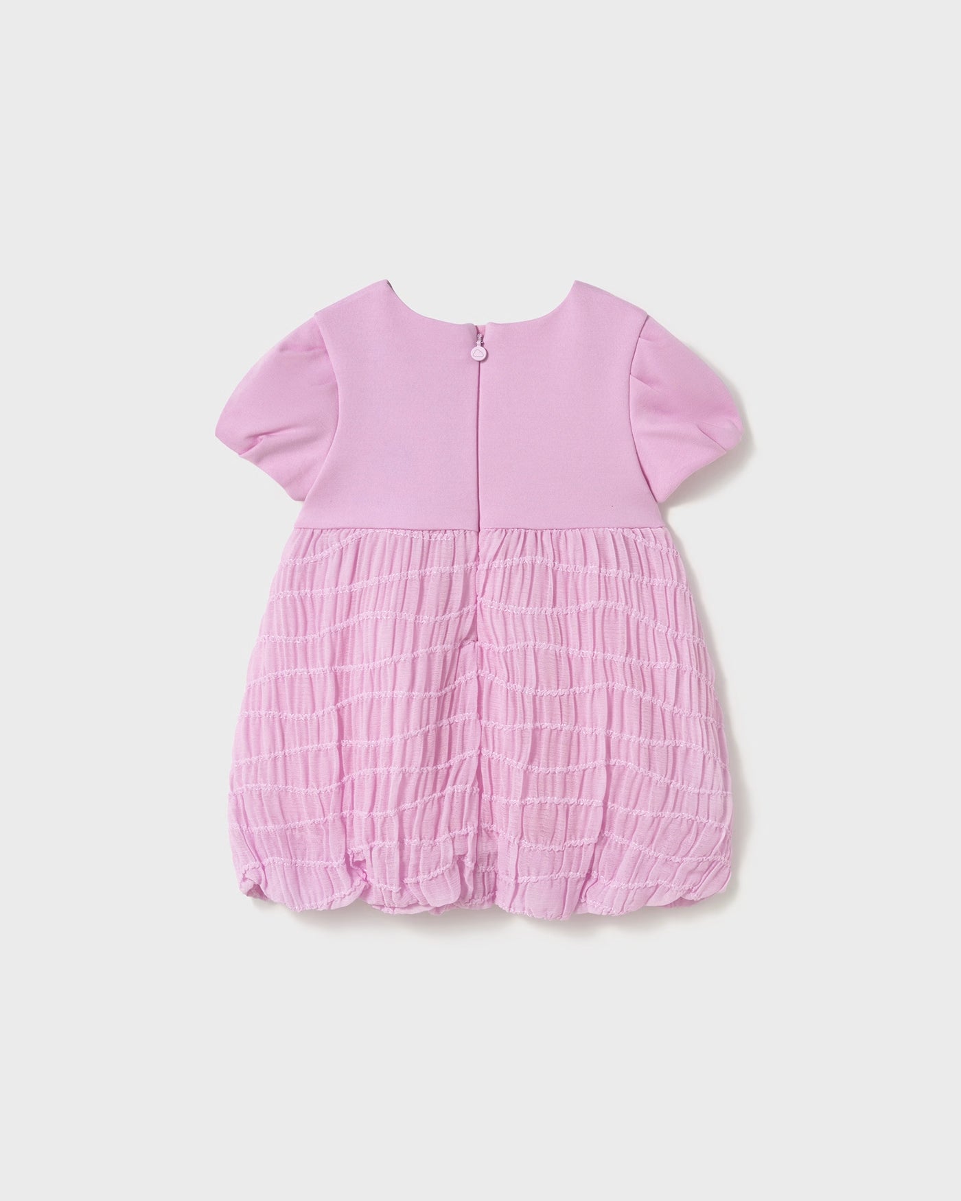 Vestito combinato neonata Mayoral rosa malva Mayoral Malva