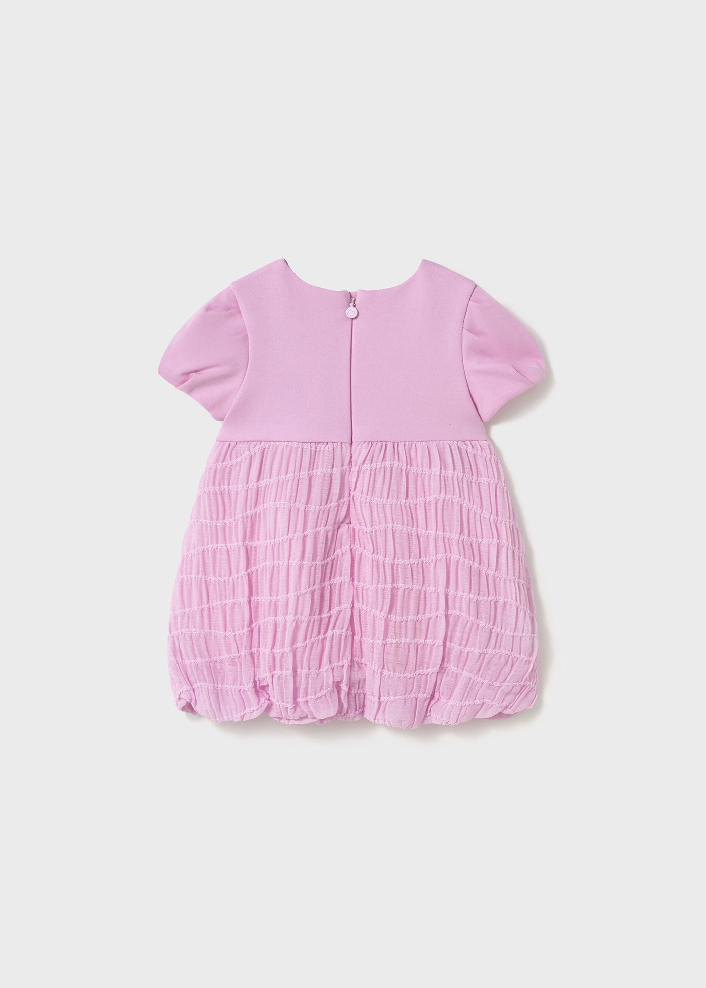 Vestito combinato neonata Mayoral rosa malva Mayoral Malva