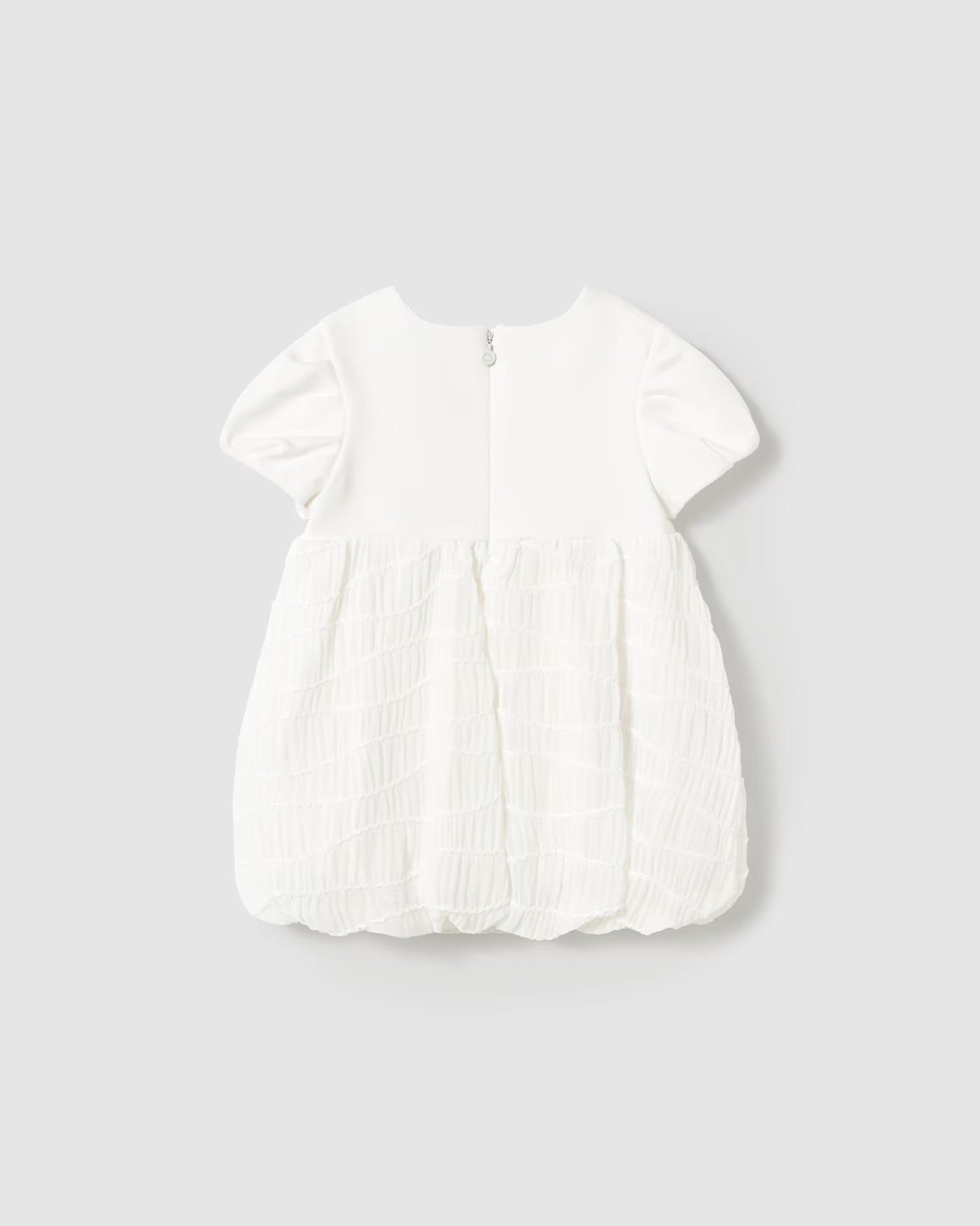 Vestito combinato neonata Mayoral panna Mayoral Panna