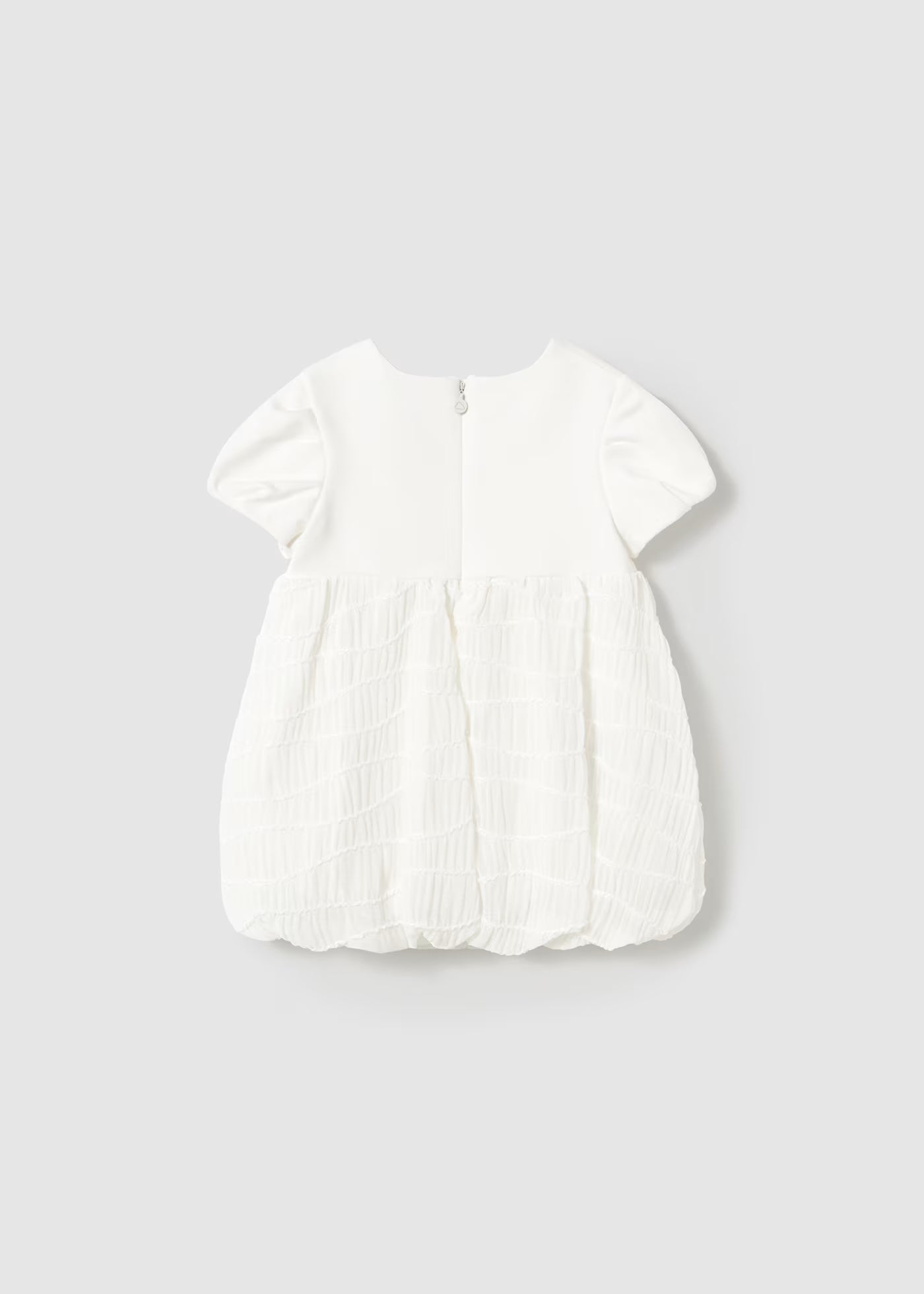 Vestito combinato neonata Mayoral panna Mayoral Panna
