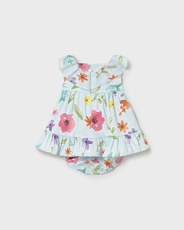 Vestito neonata floreale Mayoral con copripannolino Mayoral 0-1 Mesi 55cm