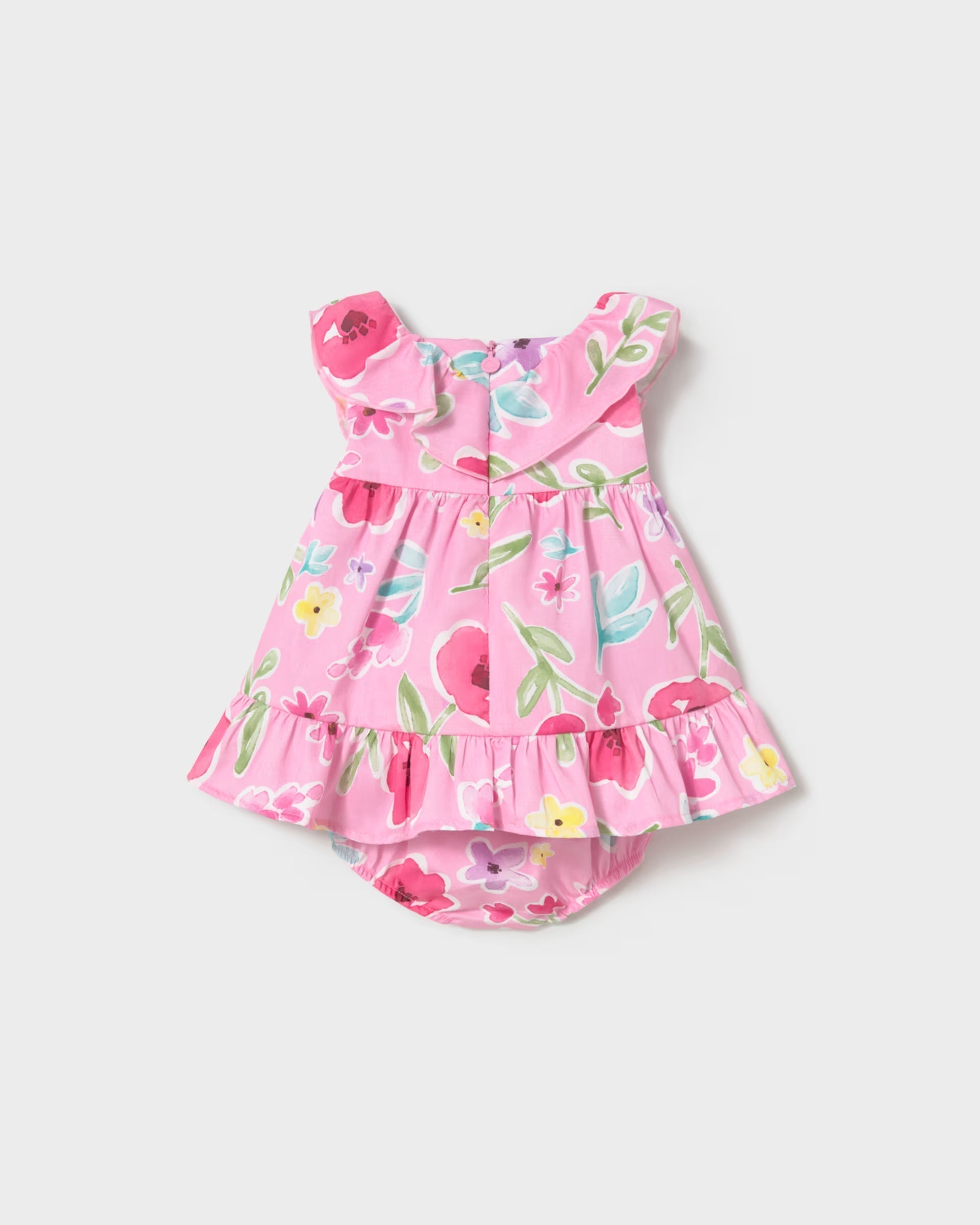Vestito neonata Mayoral stampato con copripannolino Mayoral 0-1 Mesi 55cm