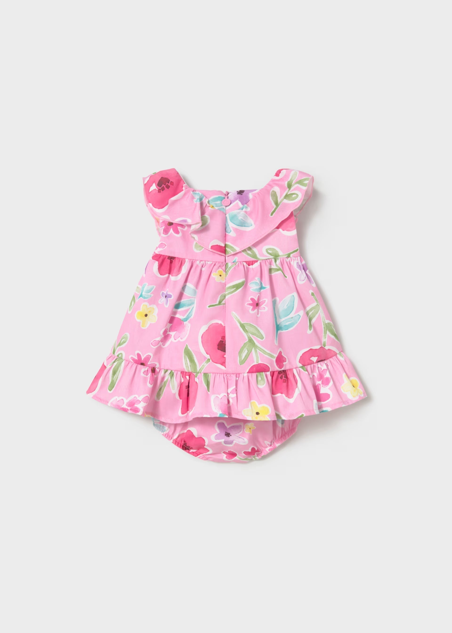 Vestito neonata Mayoral stampato con copripannolino Mayoral 0-1 Mesi 55cm