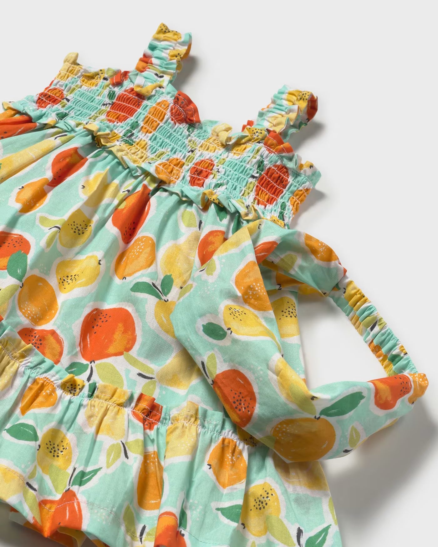 Vestito con fascia stampata neonata Mayoral frutta Acqua Mayoral 6 Mesi 68cm