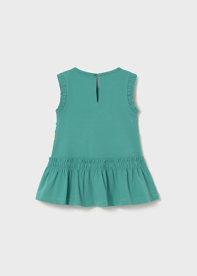 Vestito cotone neonata Mayoral con farfalle Mayoral 6 Mesi 68cm