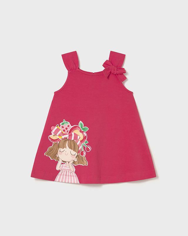 Vestito cotone neonata Mayoral con grafica frutta Mayoral 6 Mesi 68cm