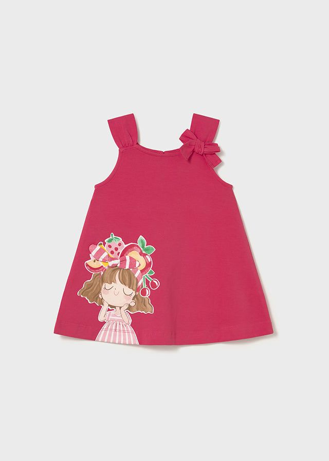 Vestito cotone neonata Mayoral con grafica frutta Mayoral 6 Mesi 68cm