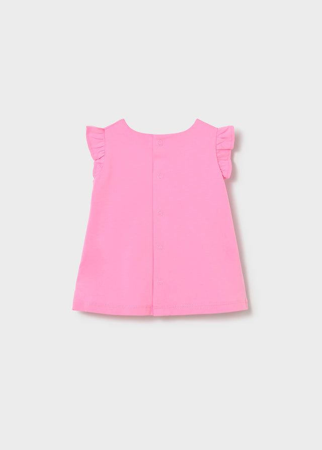 Vestito neonata Mayoral cotone stampa arcobaleno Mayoral 0-1 Mesi 55cm